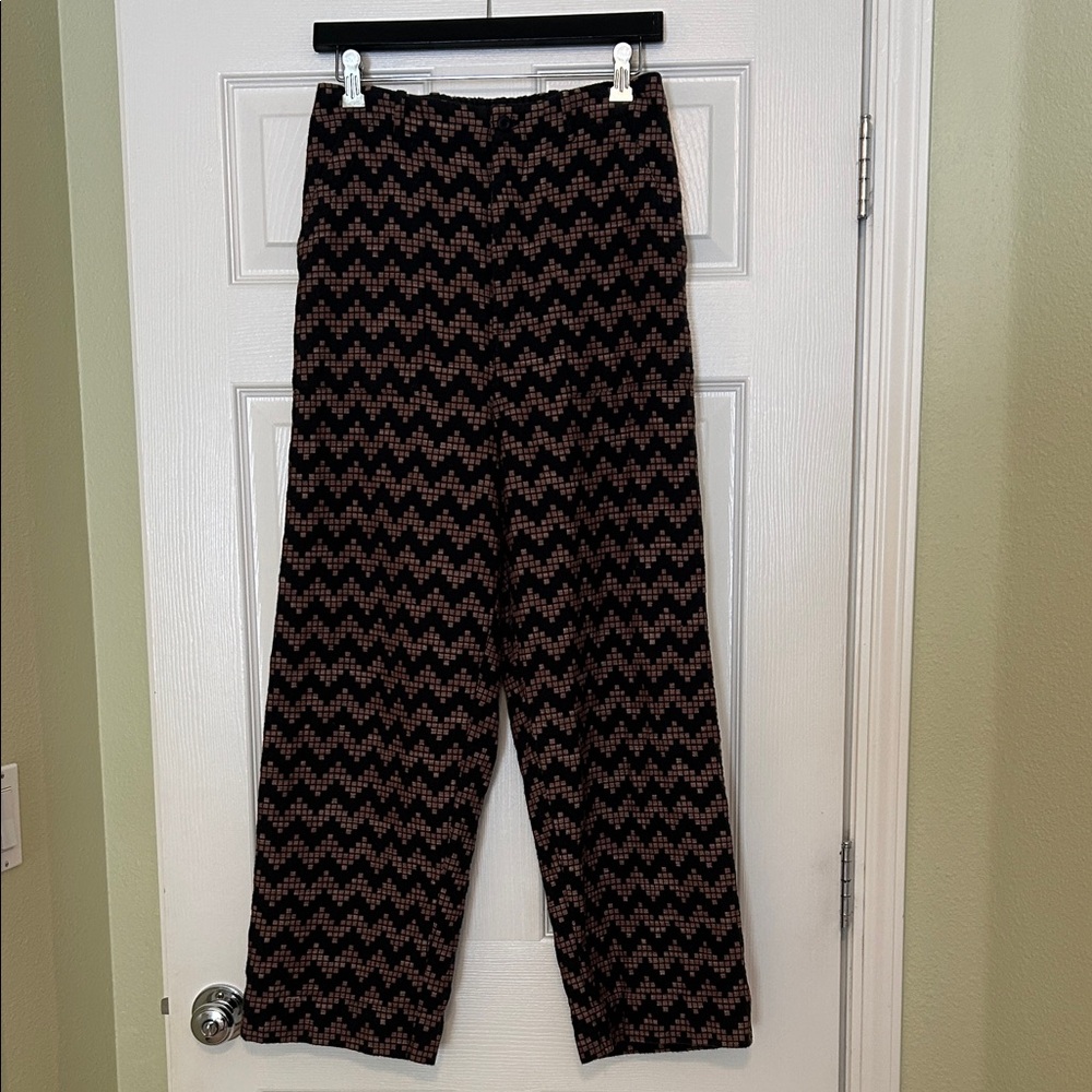 Ace & Jig Signal Pant in black herringbone - Picture 2 of 12